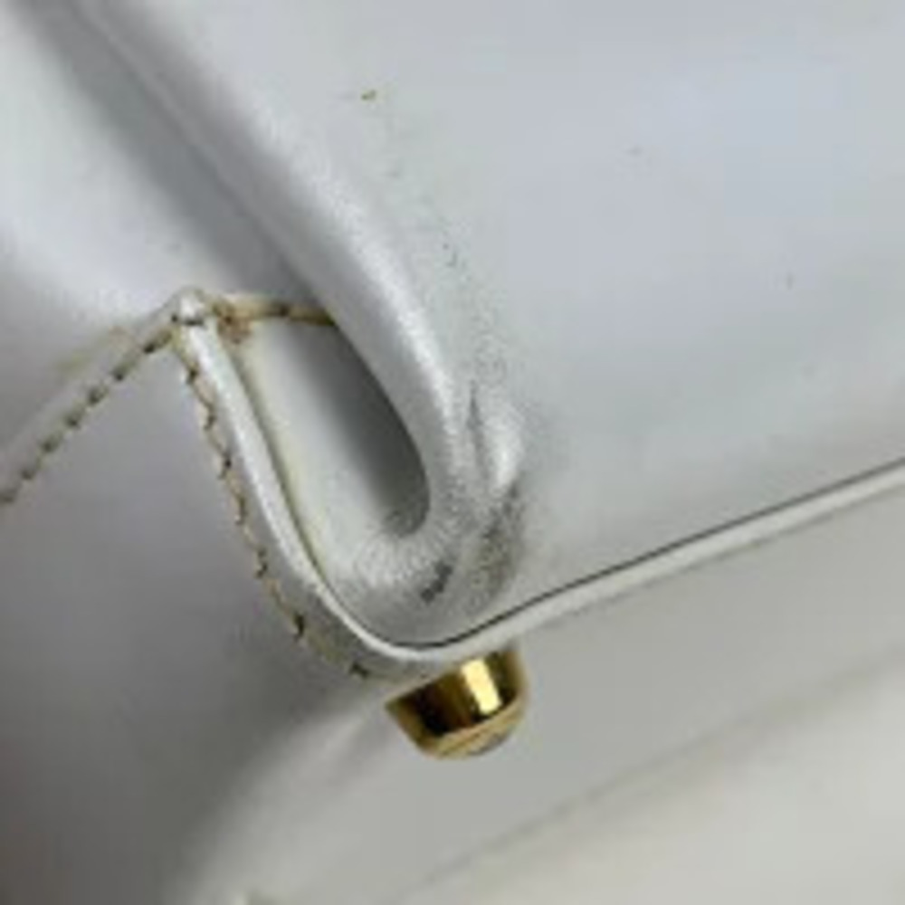 Gucci handbag leather white